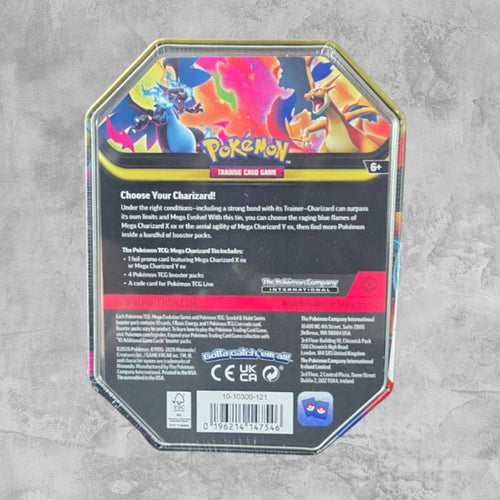 Pokémon TCG: Mega Charizard X Tin